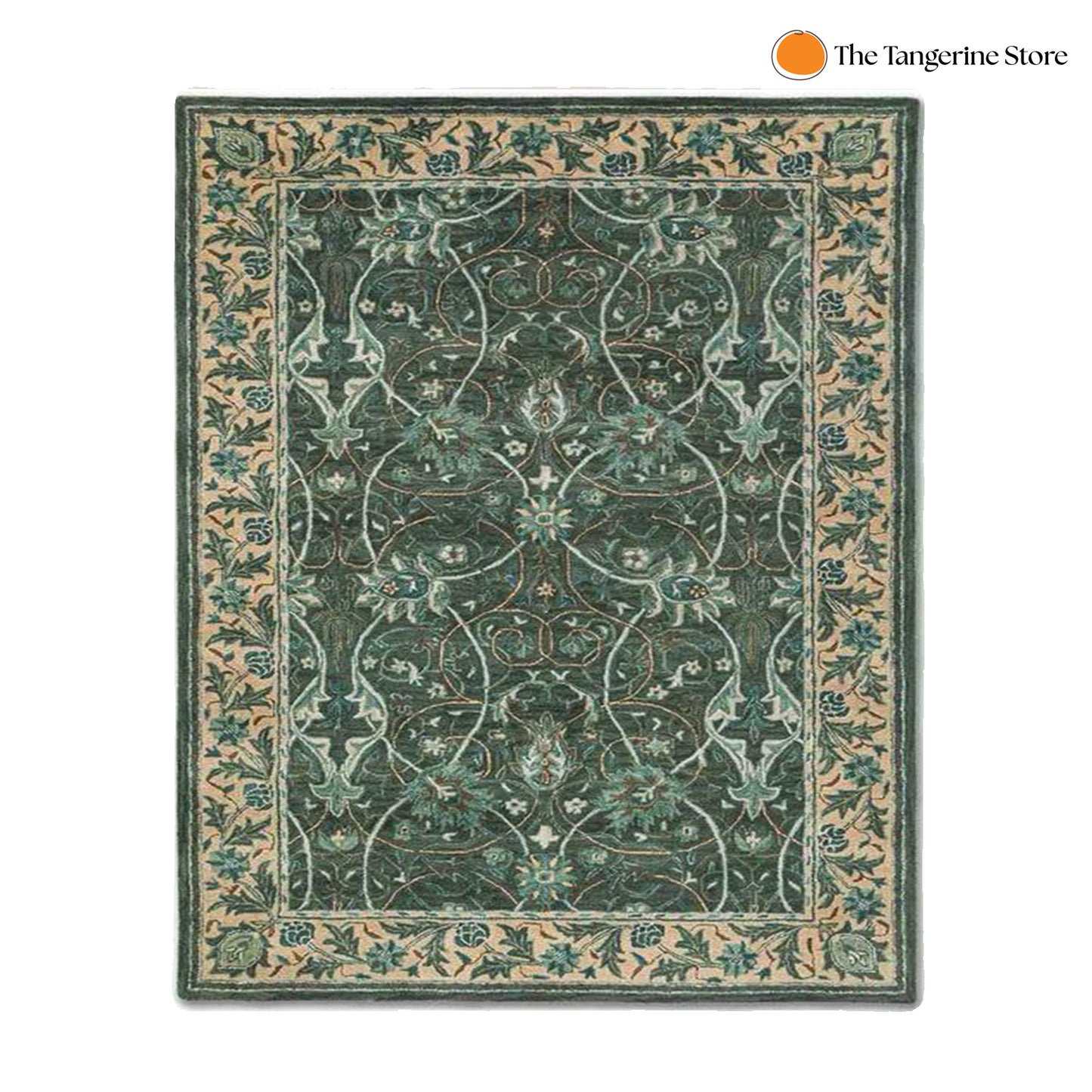 Handcrafted Rug/Carpet | Pure Wool | Hand Tufted | High Pile | High Density | Yarn Dyed