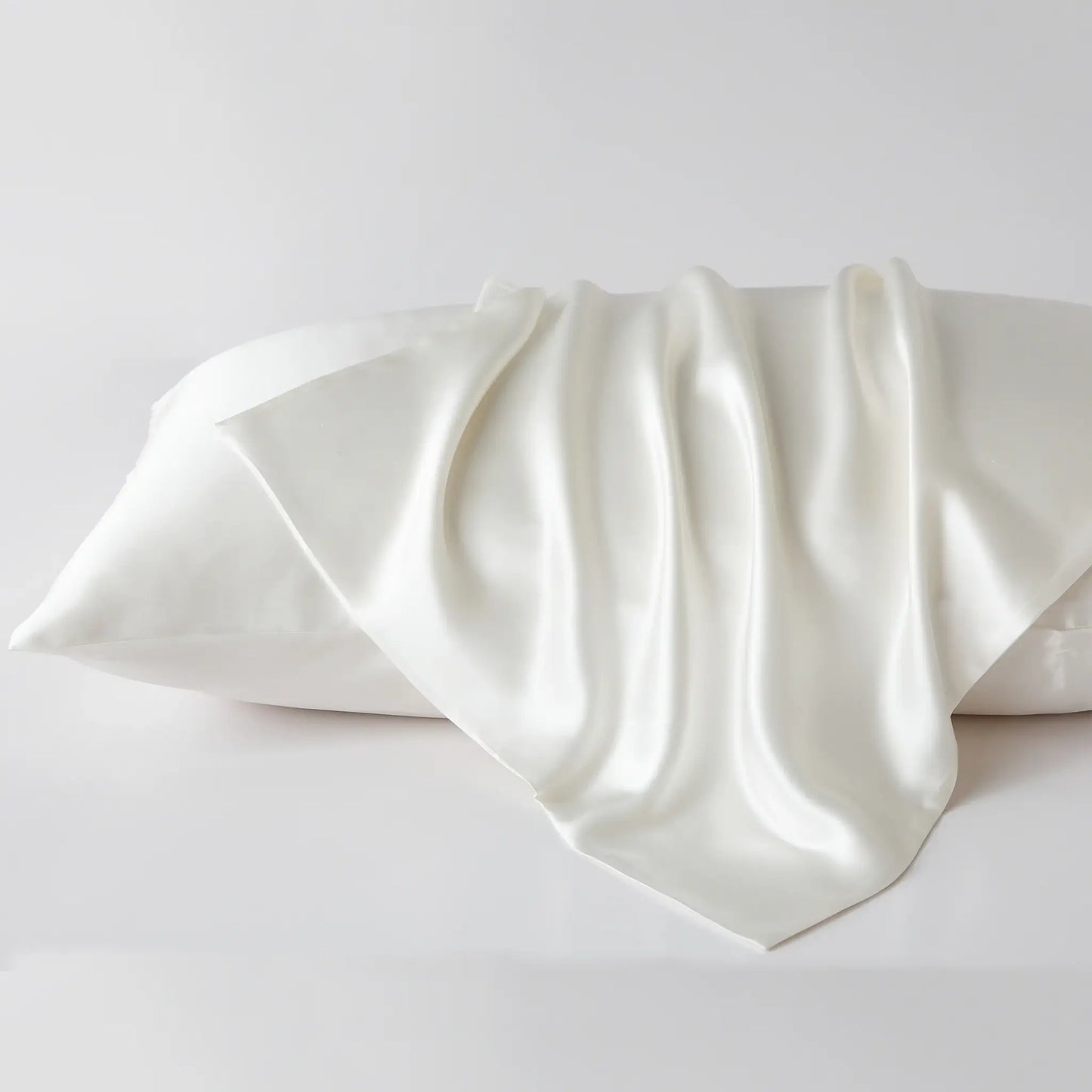 Set of 2 Pure Mulberry Silk Pillowcases