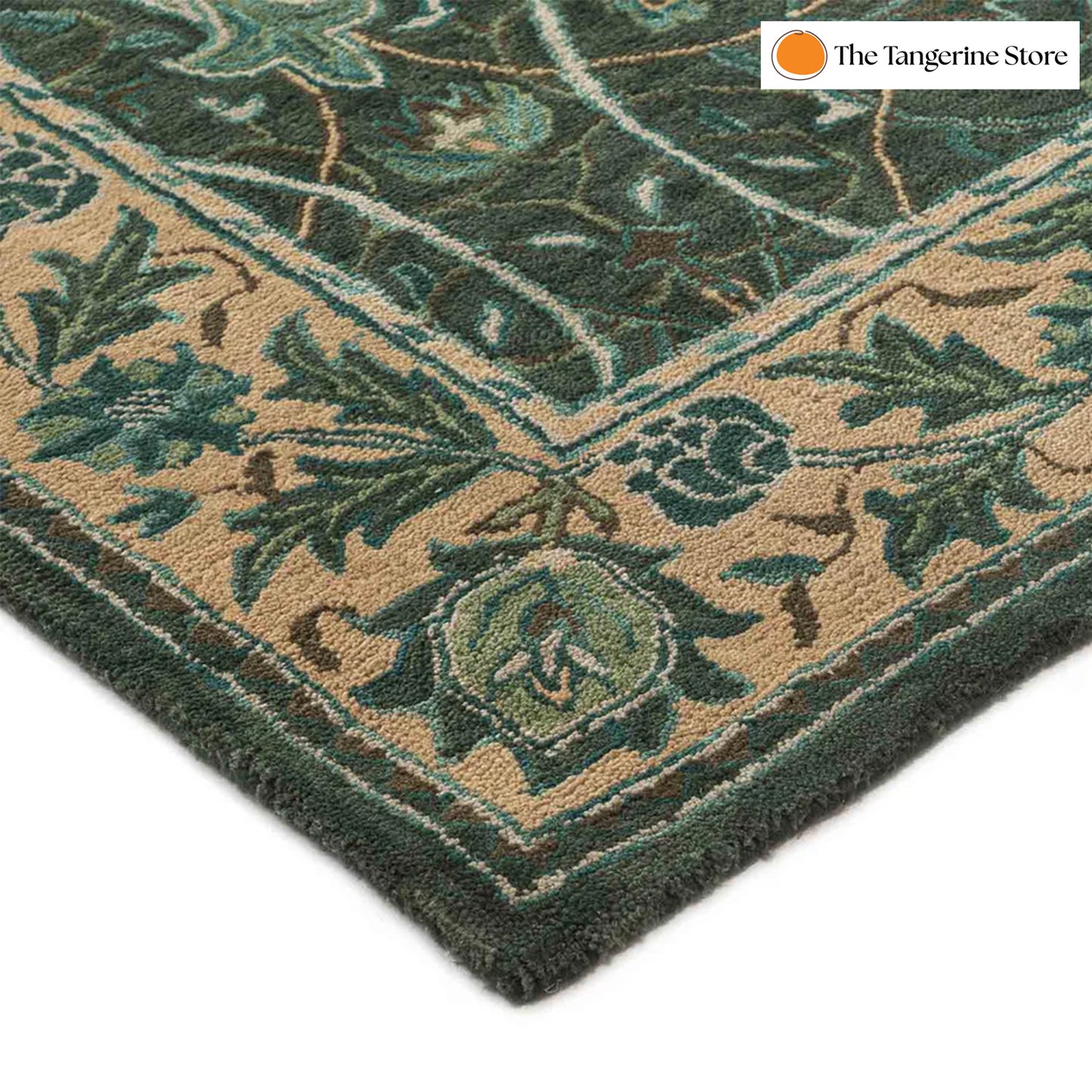 Handcrafted Rug/Carpet | Pure Wool | Hand Tufted | High Pile | High Density | Yarn Dyed