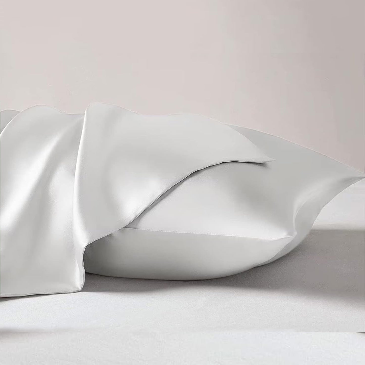 Set of 2 Pure Mulberry Silk Pillowcases