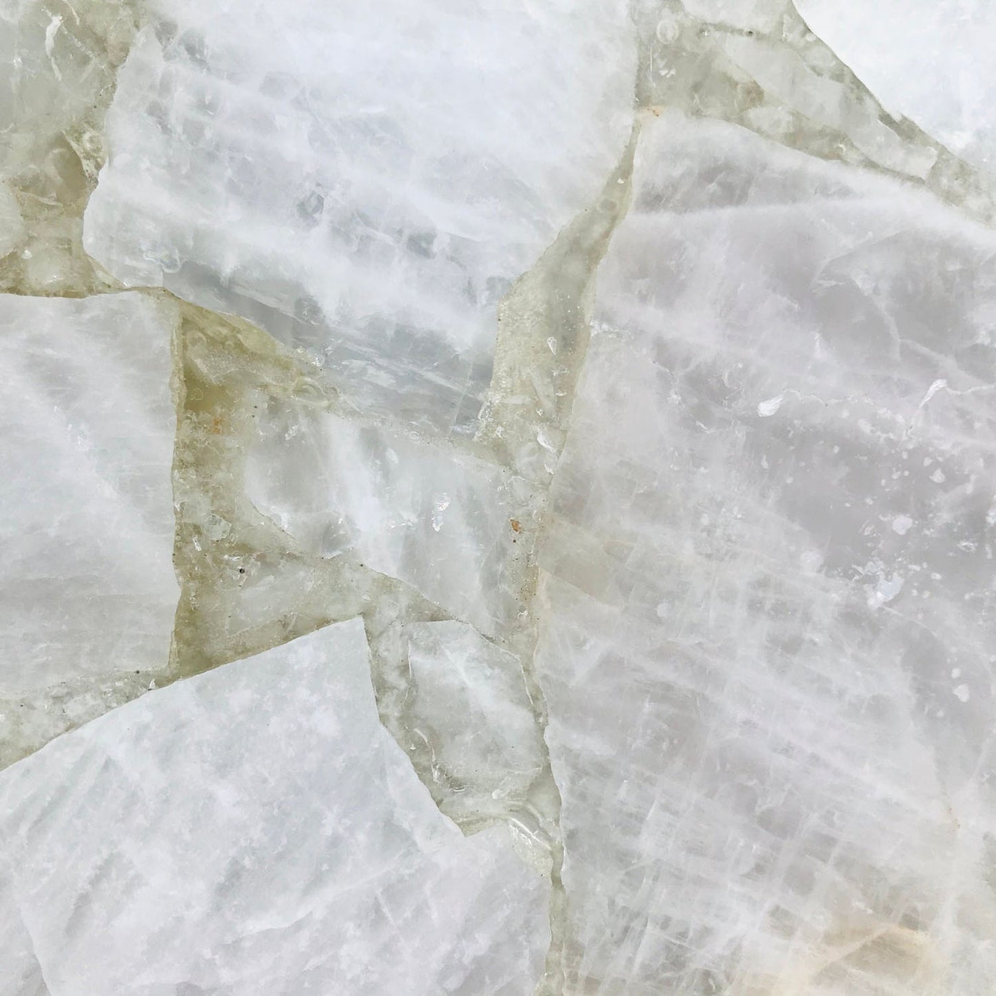 Rose Quartz Agate Organic Edge Side/Coffee Table