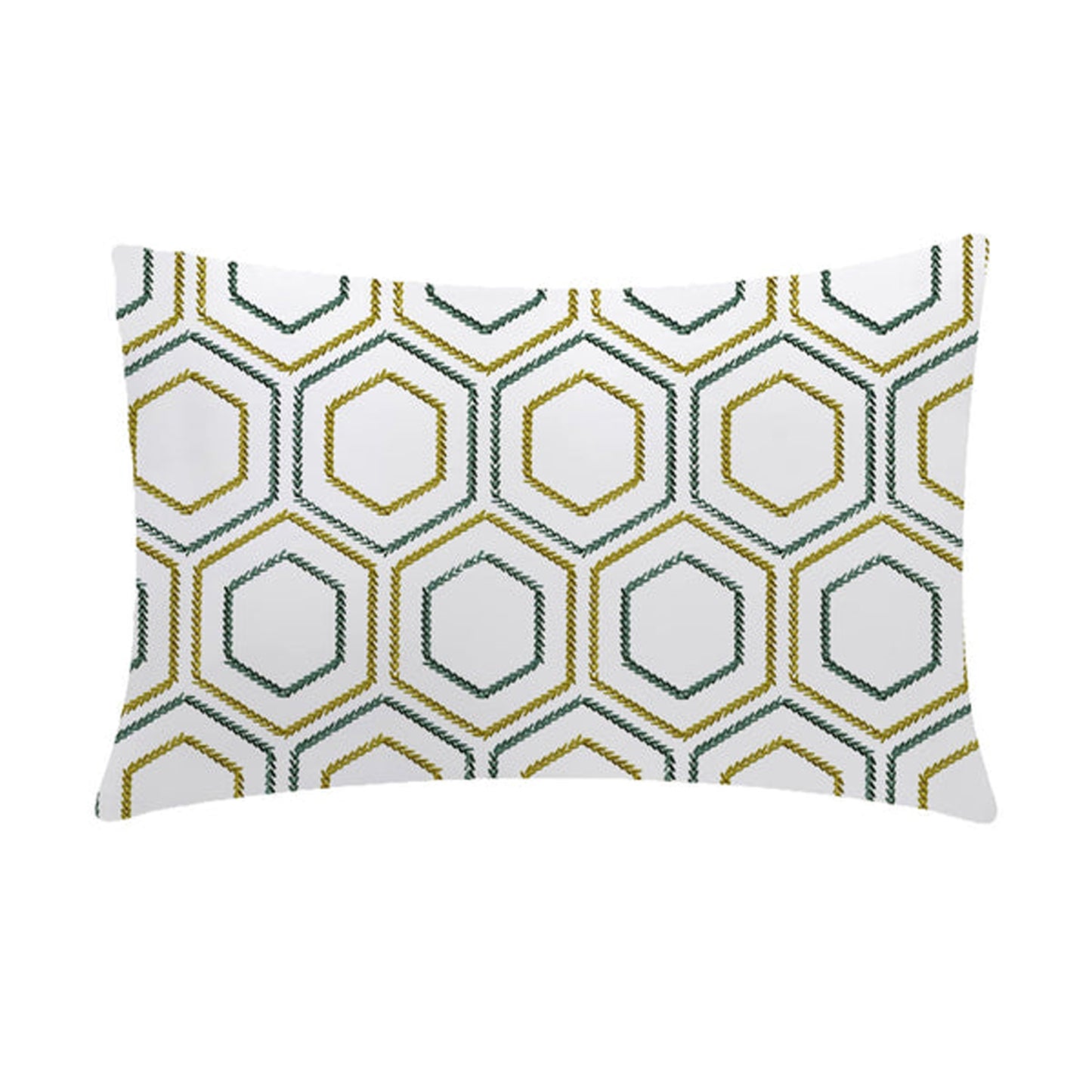 Evangeline - Set of 4 Pieces | Cotton Linen Fabric | Crewel Embroidered | Pillow/Cushion Cover Set | With or Without Insert