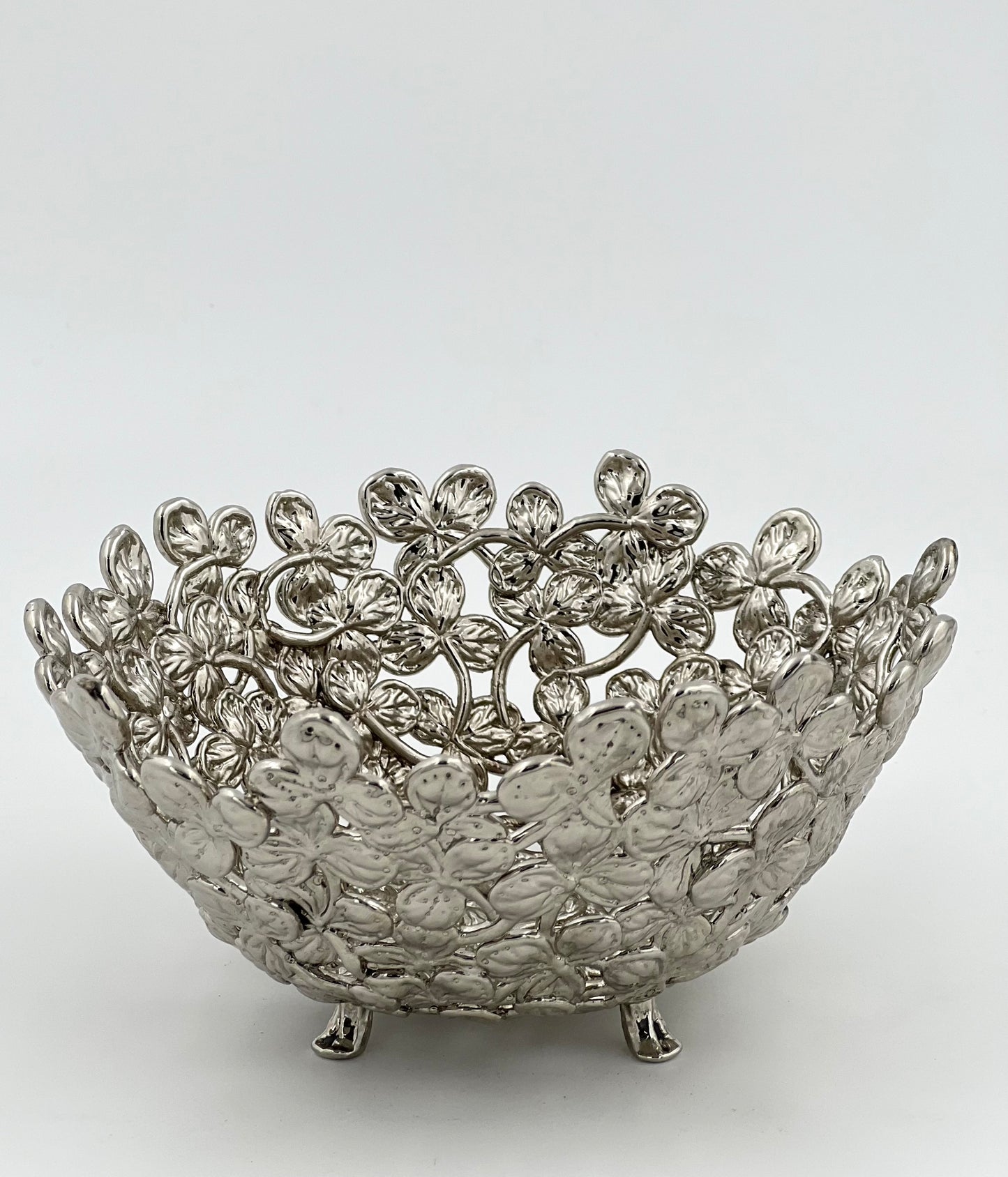 Small Leaf Bowl - Decorative Serveware | Nut Bowl | Centrepiece | Home Accent | Gold, Silver or Antique Finish