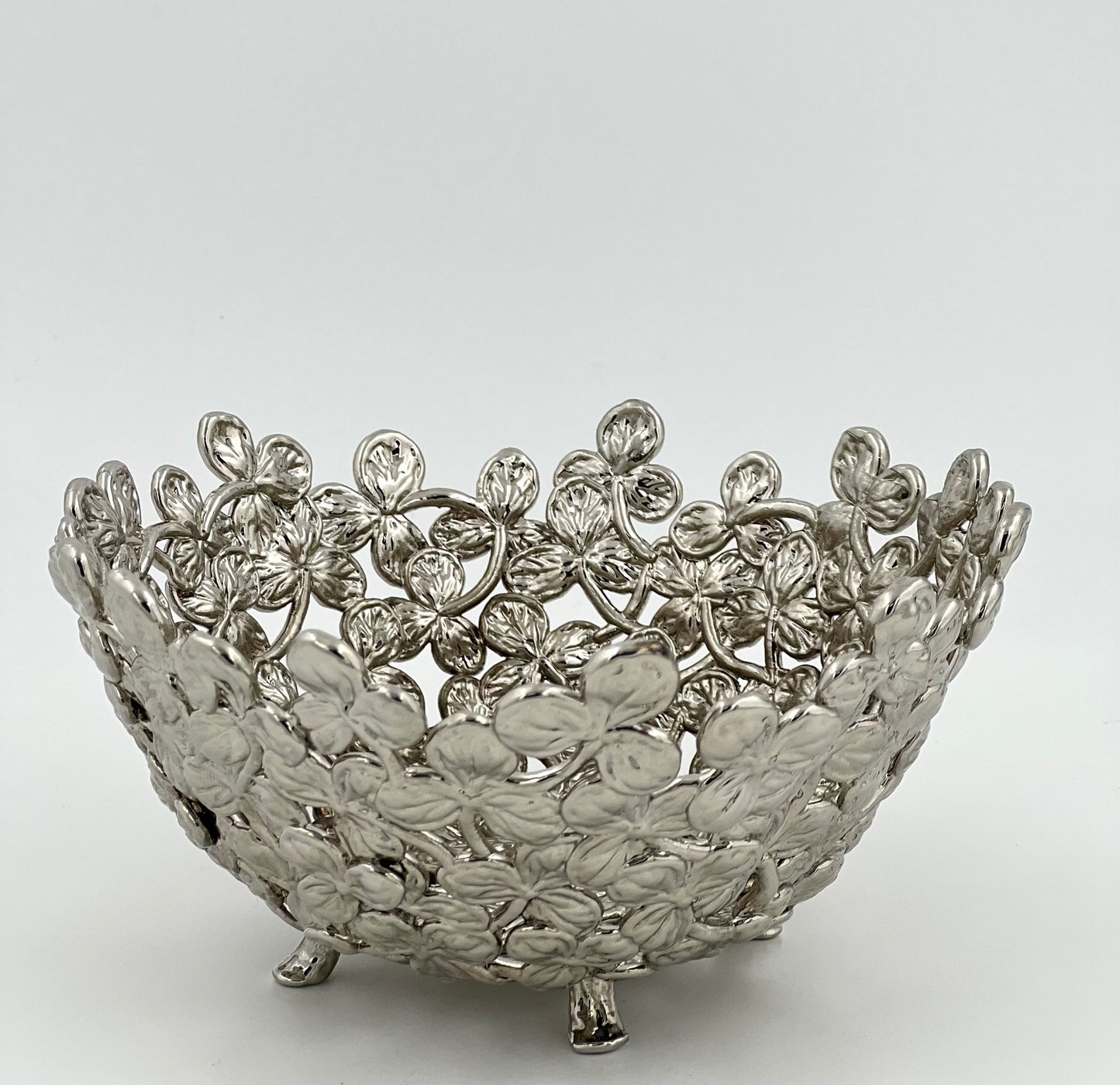 Small Leaf Bowl - Decorative Serveware | Nut Bowl | Centrepiece | Home Accent | Gold, Silver or Antique Finish