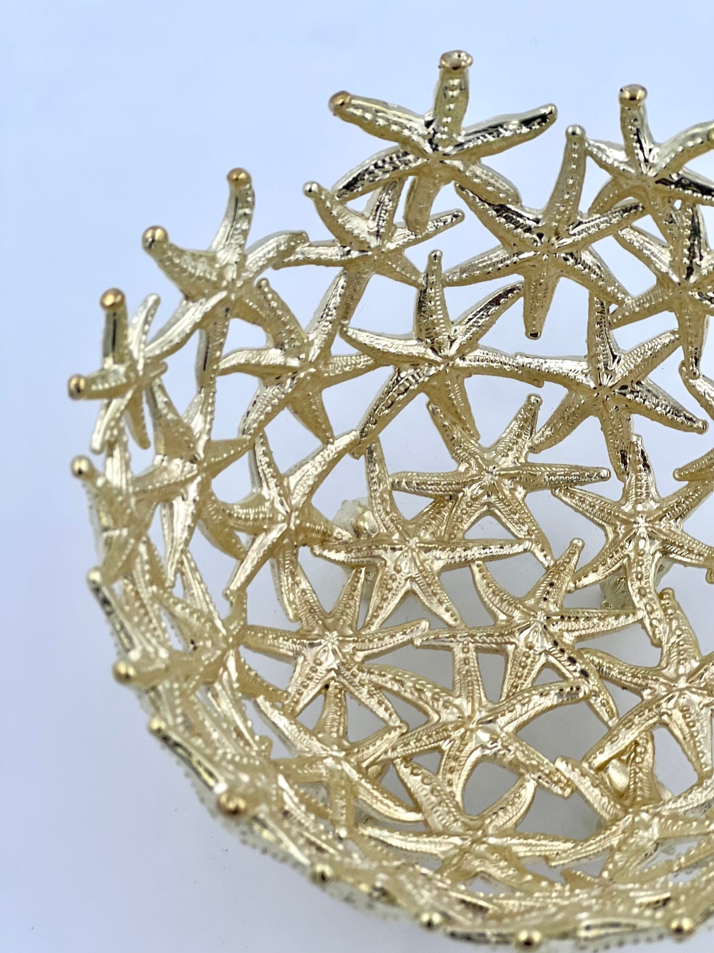Starfish Bowl - Decorative Serveware | Candy Bowl | Centrepiece | Home Accent | Gold or Antique Finish
