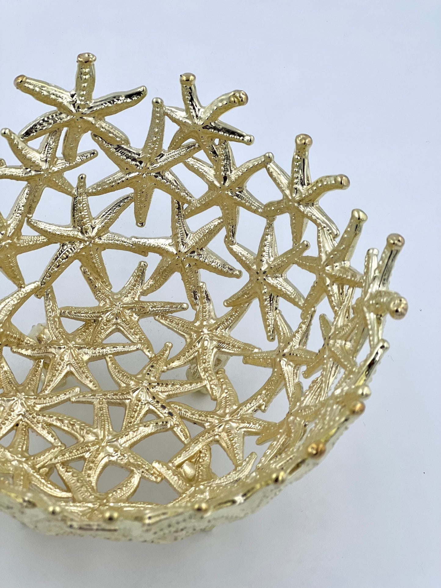 Starfish Bowl - Decorative Serveware | Candy Bowl | Centrepiece | Home Accent | Gold or Antique Finish