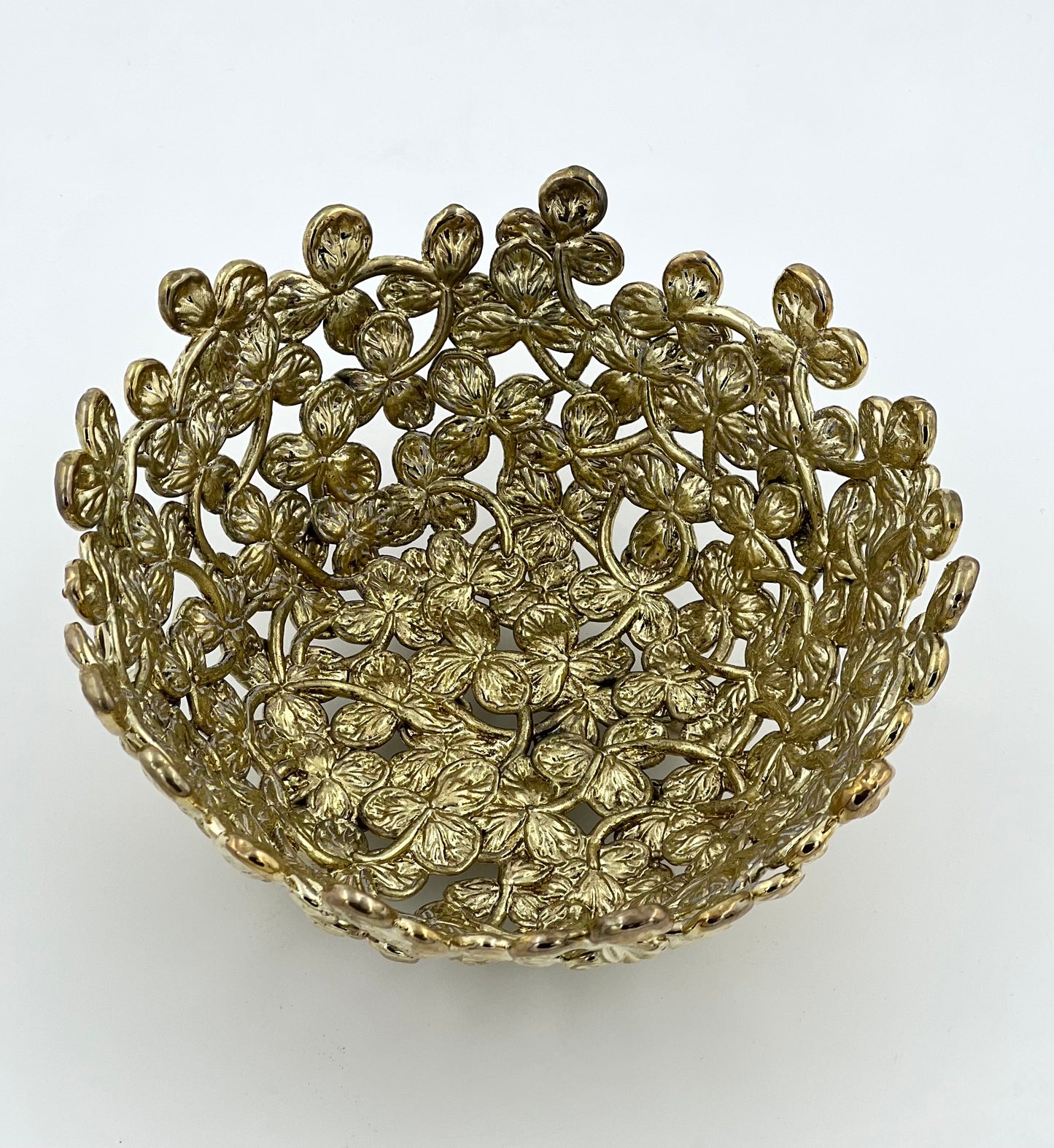 Small Leaf Bowl - Decorative Serveware | Nut Bowl | Centrepiece | Home Accent | Gold, Silver or Antique Finish
