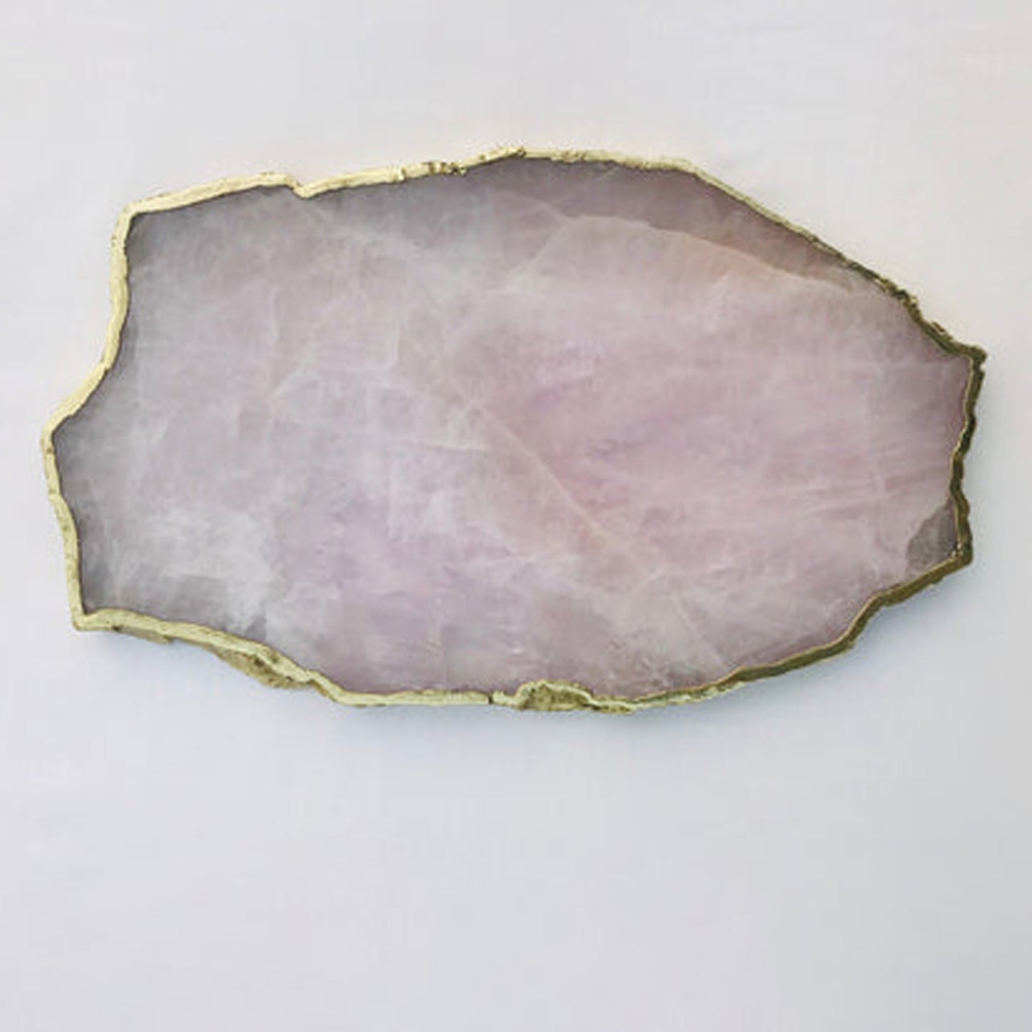 Large Rose Quartz Agate Cheese Platter/Tray/Personalised Momentos/Sign Boards