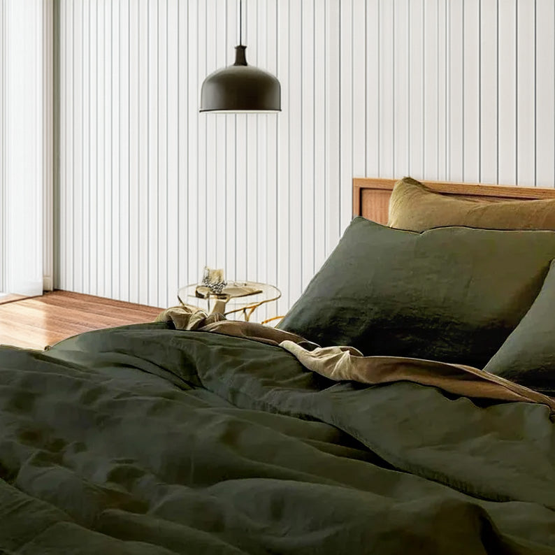 Linen Cotton Duvet Cover Sets