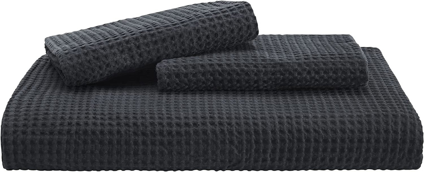 Waffle Weave Pure Cotton Duvet Cover Sets