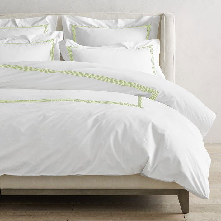Maze - Pure Linen Embroidered Edge Duvet Cover Sets