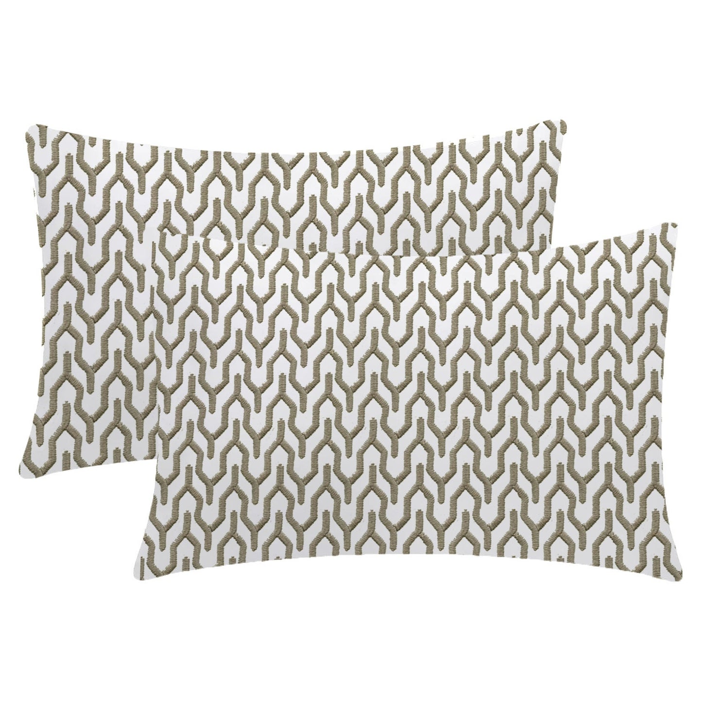 Seren - 3 Piece Crewel Embroidered Duvet Set | Linen Cotton Mix | Embroidered Duvet Cover with Embroidered Pillowcases | Handmade | Soft