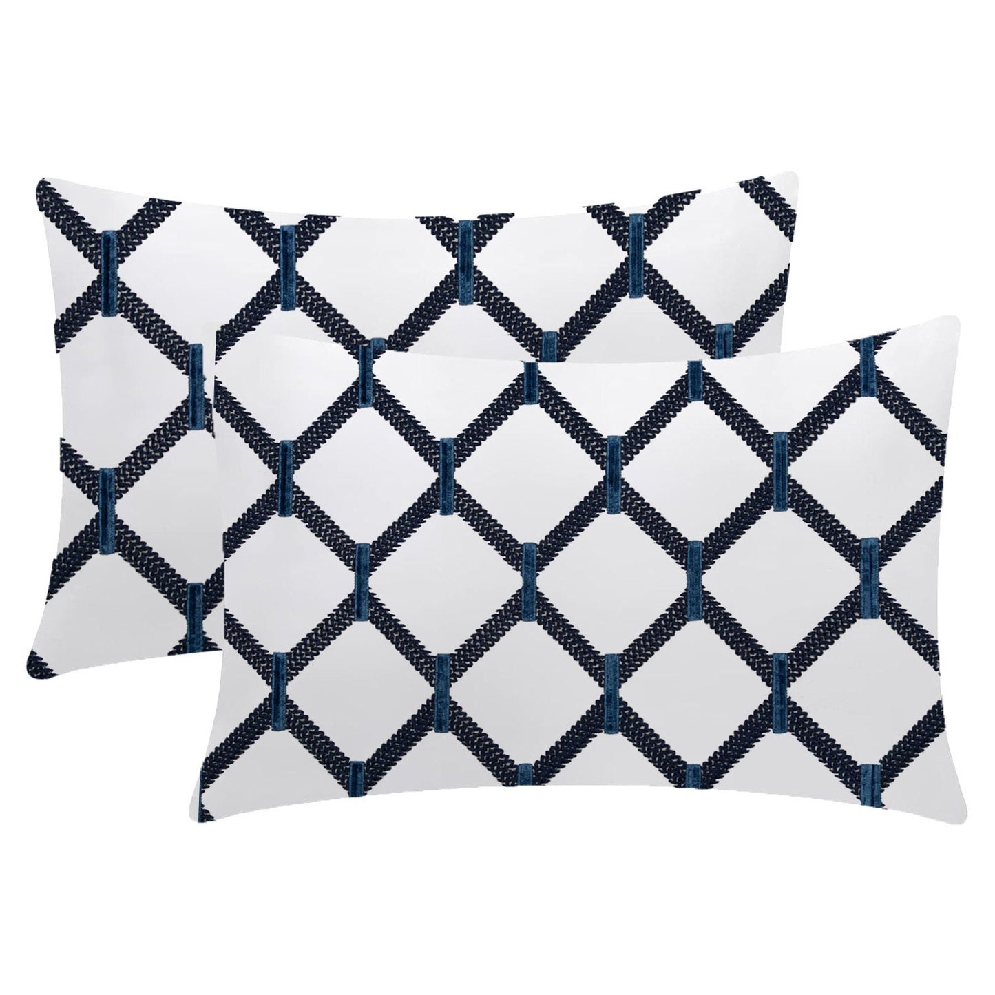 Cressida - 3 Piece Crewel Embroidered Duvet Set | Linen Cotton Mix | Embroidered Duvet Cover with Embroidered Pillowcases | Handmade | Soft