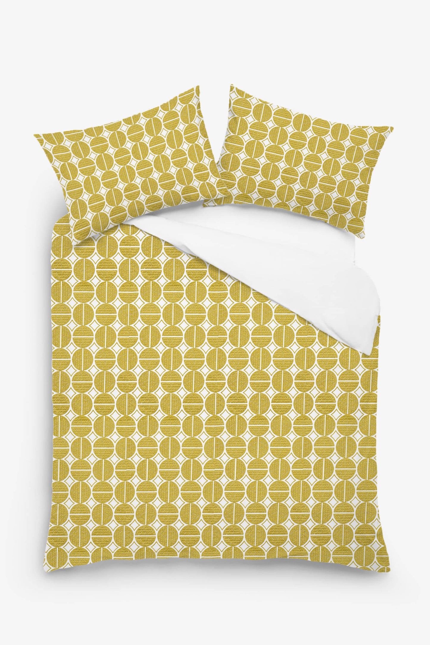 Ariadne - 3 Piece Crewel Embroidered Duvet Set | Linen Cotton Mix | Embroidered Duvet Cover with Embroidered Pillowcases | Handmade | Soft