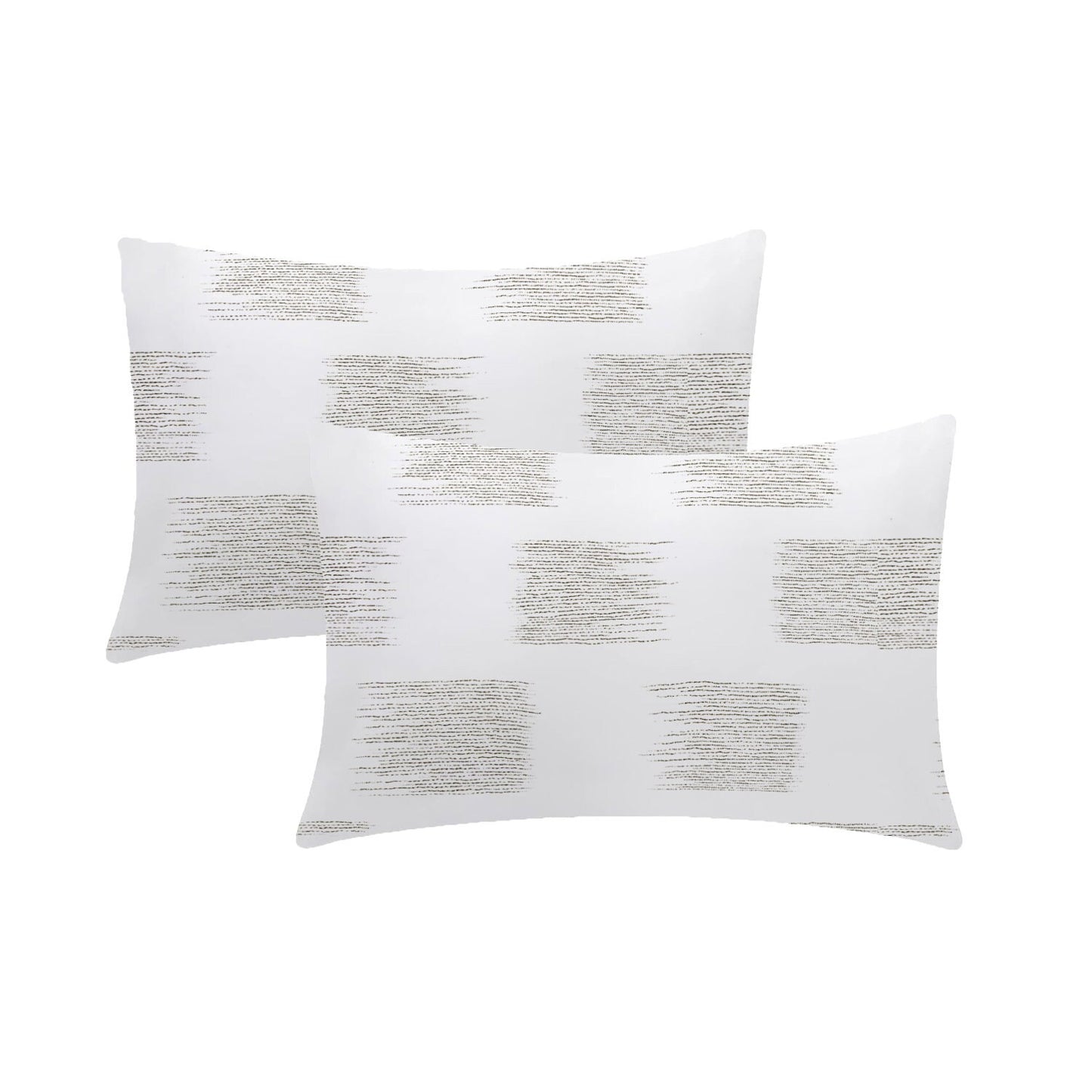 Isabeau - 3 Piece Crewel Embroidered Duvet Set | Linen Cotton Mix | Embroidered Duvet Cover with Embroidered Pillowcases | Handmade | Soft