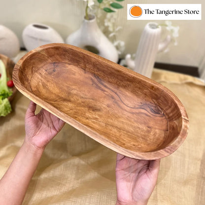 Acacia Wood Serving/Storage Bowl