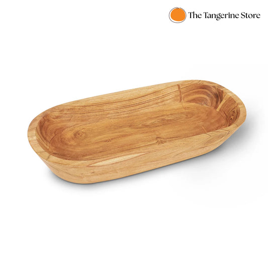Acacia Wood Serving/Storage Bowl