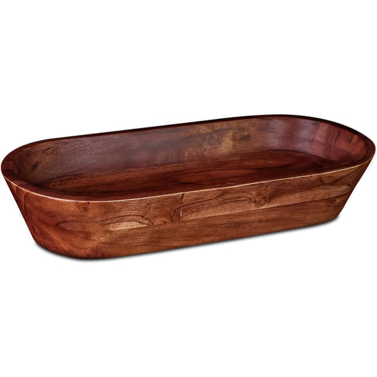 Acacia Wood Serving/Storage Bowl