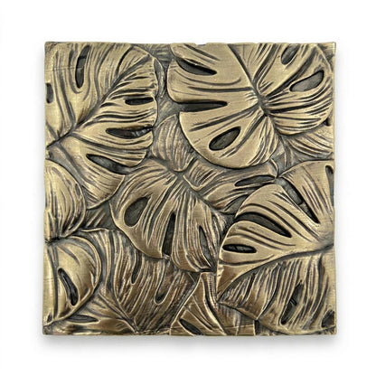 One monstera leaf tile