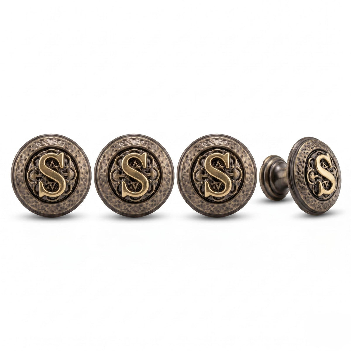 Four initial knobs all reading S