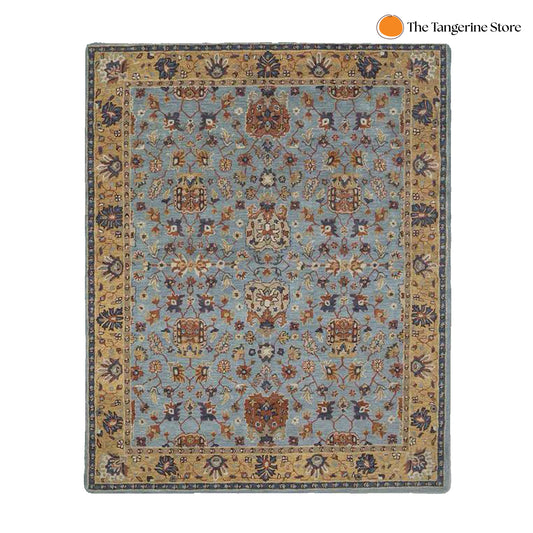 Handcrafted Rug/Carpet | Pure Wool | Hand Tufted | High Pile | High Density | Yarn Dyed