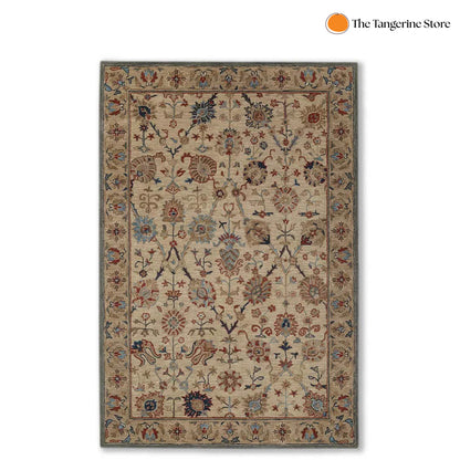Handcrafted Rug/Carpet | Pure Wool | Hand Tufted | High Pile | High Density | Yarn Dyed