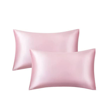 Set of 2 Pure Mulberry Silk Pillowcases