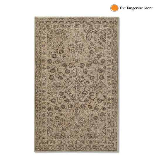 Handcrafted Rug/Carpet | Pure Wool | Hand Tufted | High Pile | High Density | Yarn Dyed