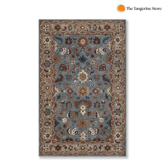 Handcrafted Rug/Carpet | Pure Wool | Hand Tufted | High Pile | High Density | Yarn Dyed
