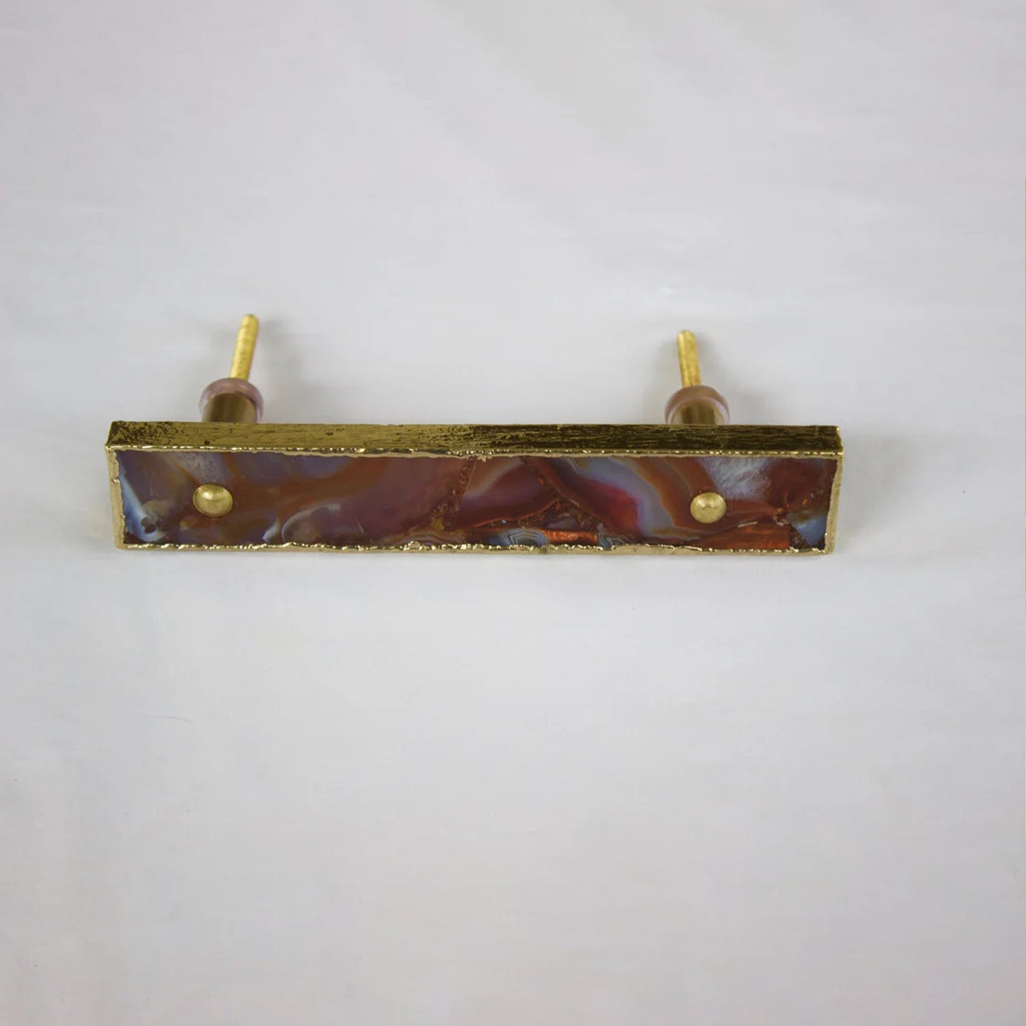 Set of 4 Red Agate Handle/Pull/Barbarella
