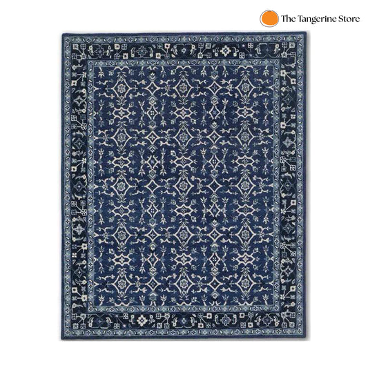 Handcrafted Rug/Carpet | Pure Wool | Hand Tufted | High Pile | High Density | Yarn Dyed
