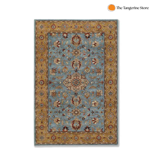 Handcrafted Rug/Carpet | Pure Wool | Hand Tufted | High Pile | High Density | Yarn Dyed