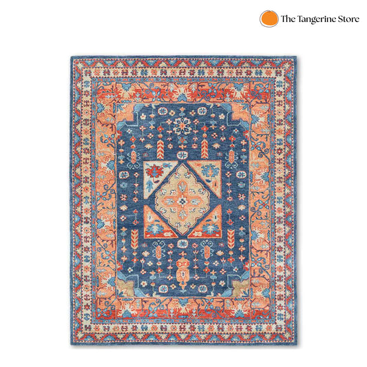 Handcrafted Rug/Carpet | Pure Wool | Hand Tufted | High Pile | High Density | Yarn Dyed