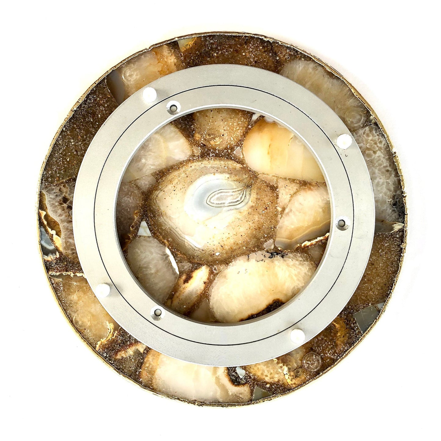 Golden Brown LazySusan | Countertop | Turntable | Centrepiece |
