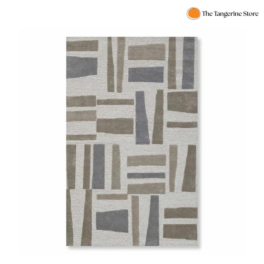 Handcrafted Rug/Carpet | Pure Wool | Hand Tufted | High Pile | High Density | Yarn Dyed