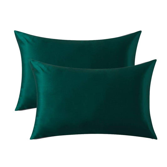 Set of 2 Pure Mulberry Silk Pillowcases