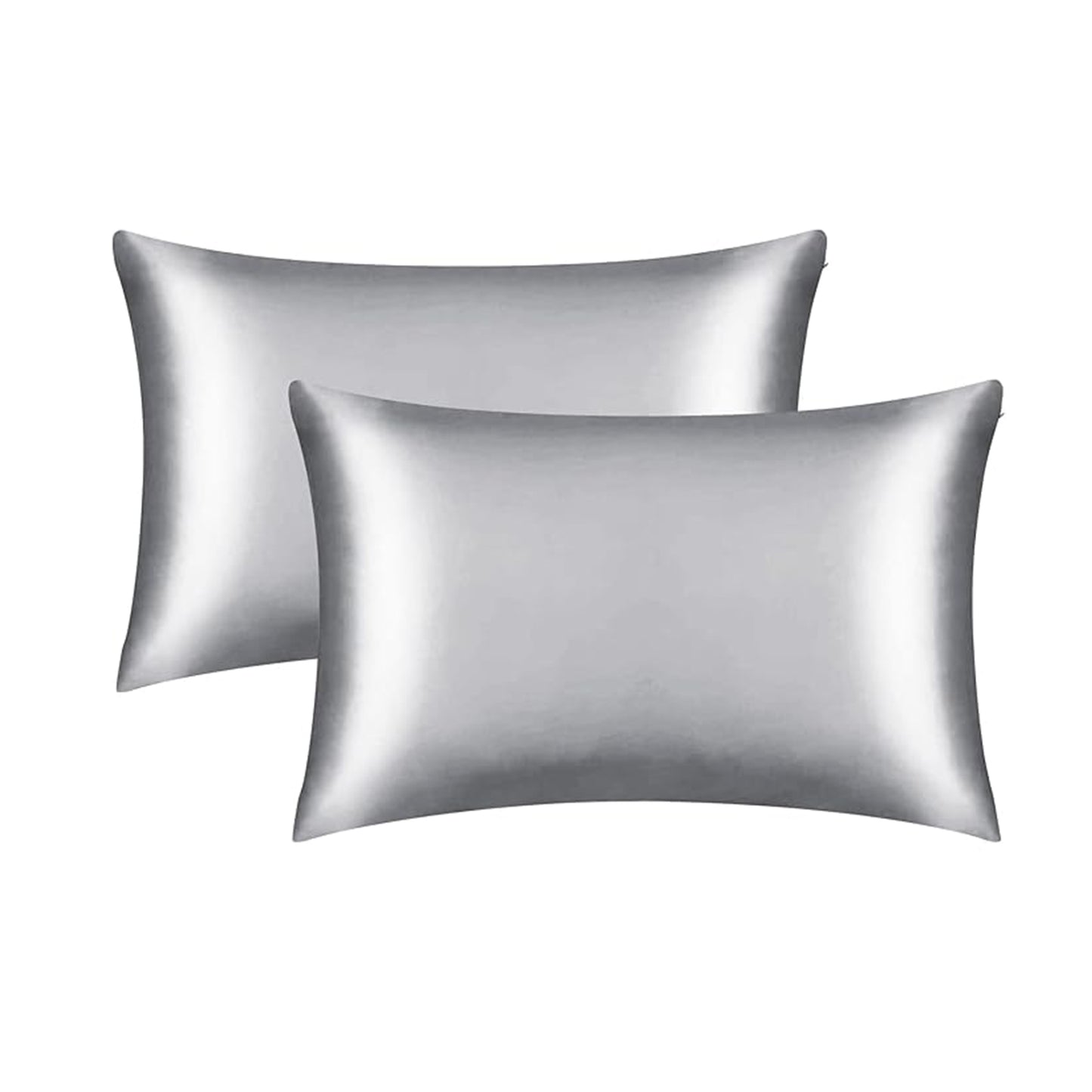 Set of 2 Pure Mulberry Silk Pillowcases