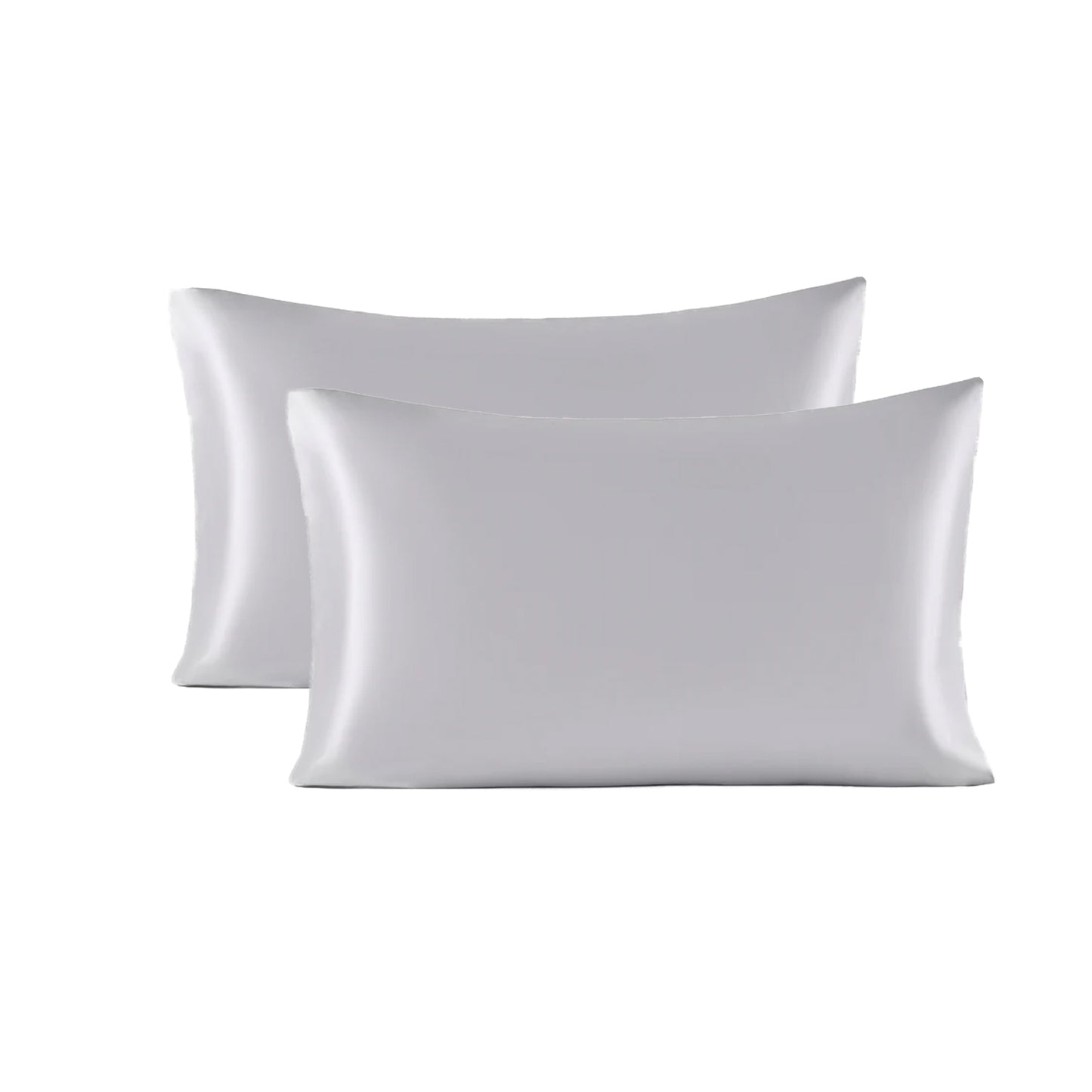 Set of 2 Pure Mulberry Silk Pillowcases