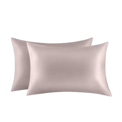 Set of 2 Pure Mulberry Silk Pillowcases