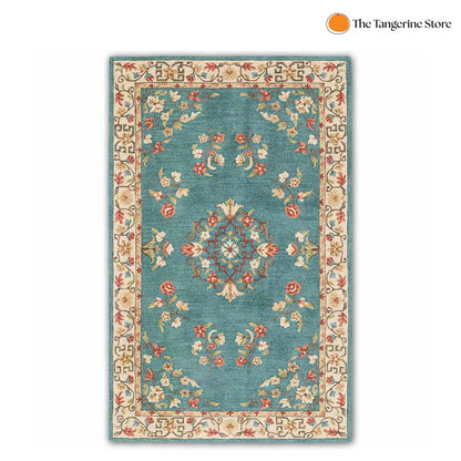 Handcrafted Rug/Carpet | Pure Wool | Hand Tufted | High Pile | High Density | Yarn Dyed