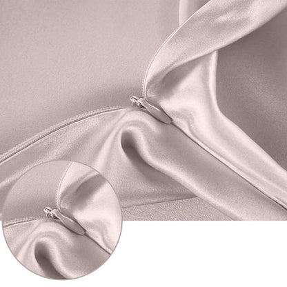 Set of 2 Pure Mulberry Silk Pillowcases