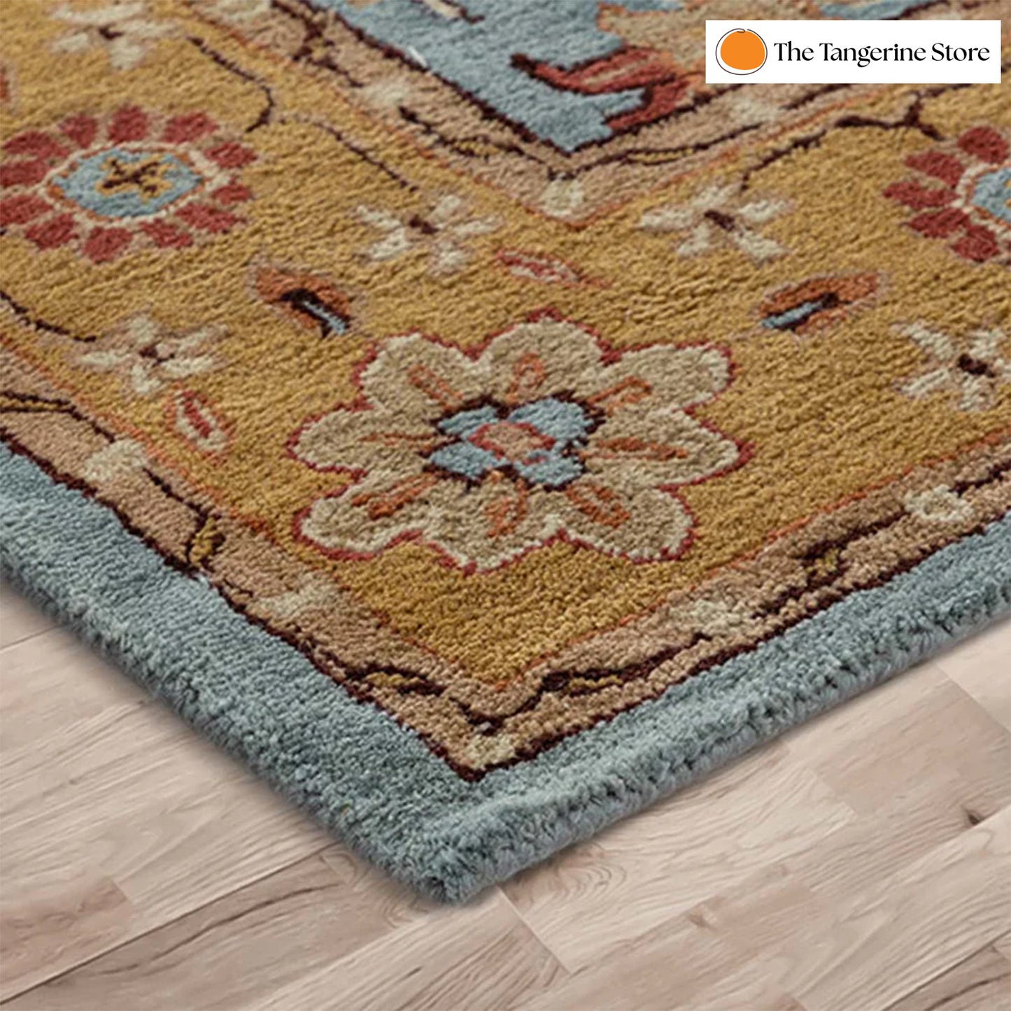 Handcrafted Rug/Carpet | Pure Wool | Hand Tufted | High Pile | High Density | Yarn Dyed