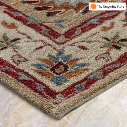 Handcrafted Rug/Carpet | Pure Wool | Hand Tufted | High Pile | High Density | Yarn Dyed