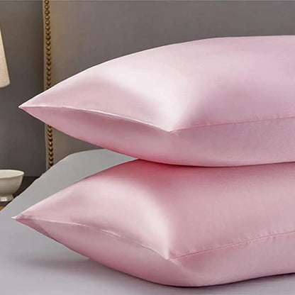 Set of 2 Pure Mulberry Silk Pillowcases
