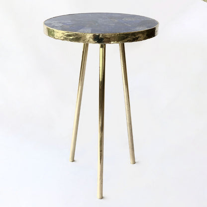 Lapis Lazuli Round Coffee/Side Table