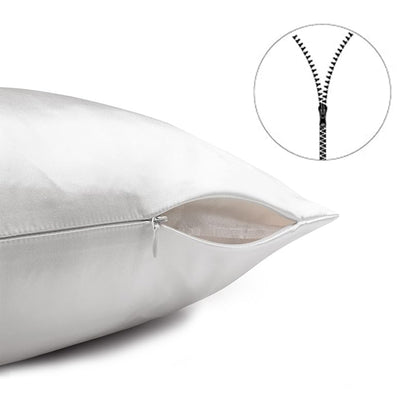 Set of 2 Pure Mulberry Silk Pillowcases