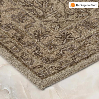 Handcrafted Rug/Carpet | Pure Wool | Hand Tufted | High Pile | High Density | Yarn Dyed