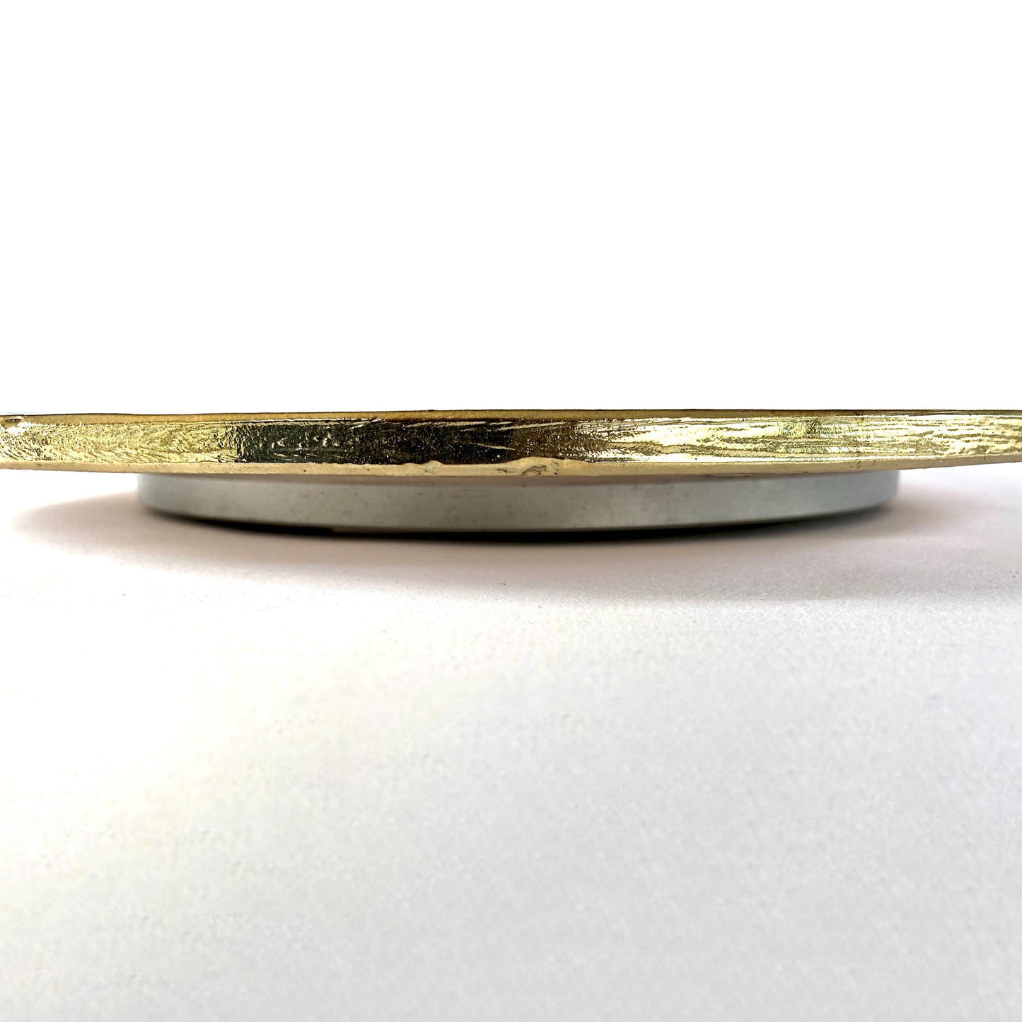 White Agate LazySusan | Countertop | Turntable | Centrepiece |