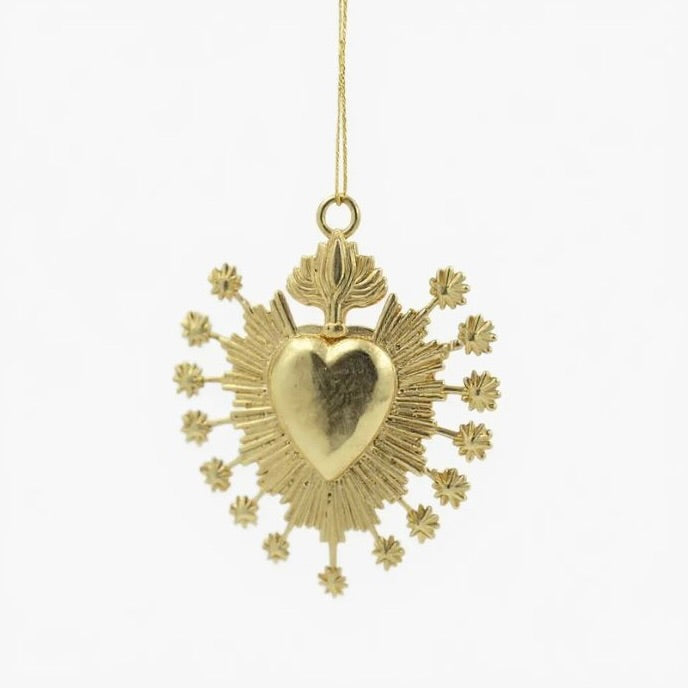 Gold Christmas Ornaments – Metallic Holiday Baubles (Set 1)