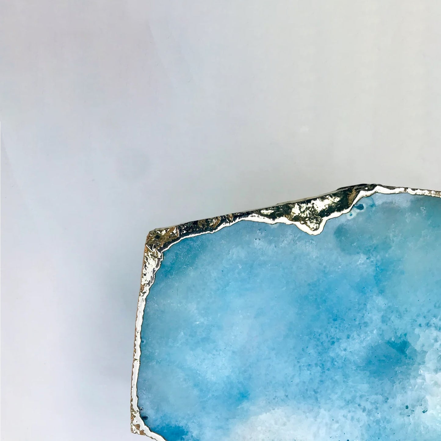 Blue Agate Cake Stand/Centrepiece/Display Stand/Tray